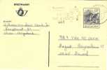 12960. Tarjeta Anvers. ANTWERPEN (Belgica) 1987 - Cartas & Documentos