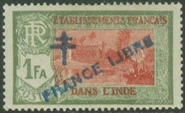 FRANCE INDIA..1941/43..Michel #  162...MLH. - Ongebruikt