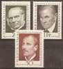 LIECHTENSTEIN - 1968 Pioneers Of Philately - Famous Men. SG 495-7. MNH ** - Neufs