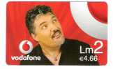 Malta - Malte - Vodafone €4,66  -  Prepaid - Malte