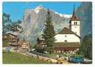 Kirche Von GRINDELWALD Mit Wetterhorn,Berner Oberland  SUISSE-SCHWEIZ-SWITZERLAND. - Grindelwald