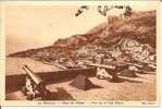 Cpa, Monaco - Place Du Palais - Vue Sur Le Cap Fleuri - Palais Princier