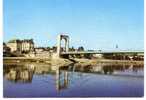 CHALONNES. La Loire ,le Pont Et Les Quais Vers L'eglise Notre Dame                A89 - Chalonnes Sur Loire