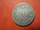 9130 MEXICO   10 CTVOS  SILVER COIN PLATA   VERY RARE   AÑO / YEAR  1925/15   BC+/ FINE+ - Mexico