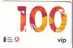 100. KUNA  -  VIP  Vodafone  ( Croatia GSM  Prepaid - Prepaye Card ) - Croatie