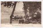 73 AIGUEBELETTE * Vue Du Lac Et Du Village * Très Belle CPA  Animée 1919 - Aiguebelle