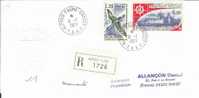 3465 TAAF N° 59; PA46; CROZET - RECOMMANDE Sur Enveloppe TAAF - Storia Postale