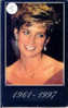 Télécarte PRINCESS DIANA (5) LADY DI - Phonecard Forever England Rose - Personnages