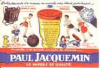 BUVARD MOUTARDE Paul Jacquemin - Moutardes