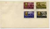 1947  ROOSEVELT Air Post Semi-Postal Stamps FDC  Scott CB1-CB1C - FDC