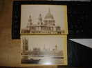 London Londres St Paul Cathedral / House Of Parliament  19EM Century Photography - Houses Of Parliament