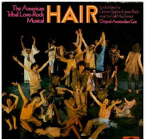 * LP * HAIR - ORIGINAL AMSTERDAM CAST (Dutch Clubpressing 1969 Rare!!!) - Musicals