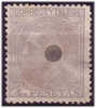 Edifil 208T Usado Telégrafos 1879 Alfonso XII 4 Pts Gris, Catálogo 10 Euros - Usati