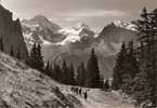 CH - BE - Breithorn Und Tschingelhorn Von Wengen - HMAK / CPSM (belebt - Nicht Gelaufen / Animée - Non Circulée) - Wengen