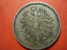 9182  DEUTSCHLAND GERMANY ALEMANIA    10  PFENNING      AÑO / YEAR  1875 A  MBC+/VF+ - 10 Pfennig