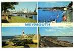 Weymouth Dorset Multi View 1980s Sealink Ships - Weymouth