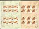 2004 SOUTH CHINA TIGERS F-SHEET 2V - Hojas Bloque