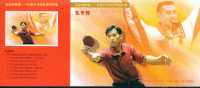 Chinese Table Tennis Tennis Tavolo  World Champion -- Kong Linghui,   Pre-stamped Card  , Postal Stationery - Cartes Postales