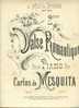 Oud Muziekboek - 1887-1889 - A Mily Le Sphinx - 2 ème Valse Romantique Pour Piano Par Carlos De Mesquita - Autres & Non Classés