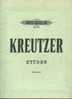 Oud Muziekboek - Etudes Ou Caprices Pour Violon Par R. Kreutzer Revus Par Fr. Hermann - Nouvelle Edition - Andere & Zonder Classificatie