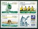 Voile, Aviron, Natation - BRESIL - Jeux Sportifs Panaméricains - N° 2009 à 2011 ** - 1991 - Unused Stamps