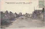 CPA Villers Bretonneux Rue Arsène Obry Apres La Grande Guerre 14 18 - Villers Bretonneux