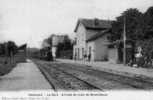 CHATENOIS : (88) Arrivée D´un Train De Neufchâteau - Chatenois