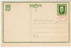 Tsc110a/  CSSR - Sonder-GA Zum Geburtstag Von Masaryk 1925, Roter Stempel - Enveloppes