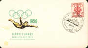 Jeux Olympiques 1956 Australia  Melbourne  Aviron Rowing Canottaggio  Sur Carte - Zomer 1956: Melbourne