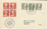 1942  Suéde Sweden  FDC  Nationalmuseum - Briefe U. Dokumente