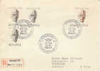 1965  Suéde Sweden  FDC  Prins Eugen - Covers & Documents