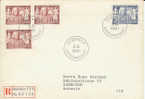 1961  Suéde Sweden  FDC  Alstromer - Covers & Documents