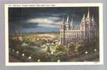 Mormon Temple Square, Salt Lake City, Utah - 1940 - Salt Lake City