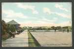 WALLSEND, THE PARK, THE BOWLING GREEN, VINTAGE COLOR POSTCARD - Other & Unclassified