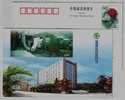 Fabric Dyeing And Finishing Factory,China 2000 Nanfang Textile Group Advertising Pre-stamped Card - Textil