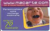 PU 93  MACARTE.COM De Octobre2000 - Nachladekarten (Refill)