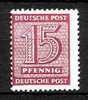 3127) SBZ Mi.Nr. 133Ya Postfrisch **  Gepr.BPP - Postfris