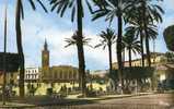 Z - Algérie - BONE - Les Jardins Et La Gare - Mosquée - Minaret - Palmiers - Semi Animée - Annaba (Bône)