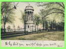 NEW YORK CITY, NY  - SOLDIER'S AND SAILOR'S MONUMENT - TRAVEL IN 1906 - SPARKLES - UNDIVIDED BACK - - Andere Monumenten & Gebouwen