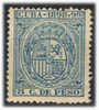 1898-9 Cuba 5 Cts De Peso Nuevo Con Goma Original - Revenue Stamps