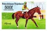 TOGO 1984, Race Horses 500f Nijinsky, Imperf.imprint  [non Dentelé,Geschnitten,no Dentado,non Dentellato,ongetande] - Ippica