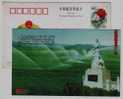 Pipeline Irrigation System,sculpture,China 1999 Xinjiang Construction Group Advertising Pre-stamped Card - Eau