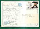 UK - 1982 PAQUEBOT - Queen Elizabeth 2 - Posted At Sea With Lord Nelson And HMS Victory Stamp - SG # 1189 AIR MAIL To US - Unclassified