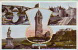 PCd.-- Multi-View 4 Views Plus Tower-- Stirling--  Stirlingshire --  SCOTLAND - Stirlingshire
