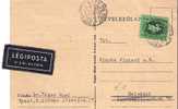 Ung278/ / - UNGARN - Symbol Der Landwirtschaft, Flugkarte 1947 Nach Helsinki - Storia Postale