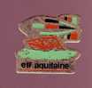 Pin's, Elf Aquitaine, Dirigeable - Brandstoffen