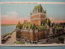 9850  CANADA    QUEBEC  CHATEAU FRONTENAC    AÑOS / YEARS / ANNI  1920 - Québec - Château Frontenac