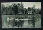 1910 Postcard Swans Bowood Lake Near Calne Wiltshire To Lloyds Bank House Buckingham - Ref 179 - Autres & Non Classés