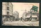 Malakoff (92) - Rue Béranger ( Animée épicerie Boucherie Tramway ELD 5 Voyagé En 1912) - Malakoff