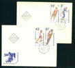 FDC 3933 Bulgaria 1991 / 7, Winter Olympic Games, Albertville USA / SPORT Biathlon Biathlon - Schieten (Wapens)